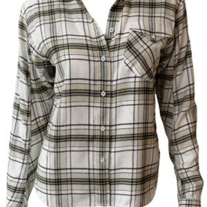 RAG & BONE Jonah Plaid Shirt In Beige-Multi